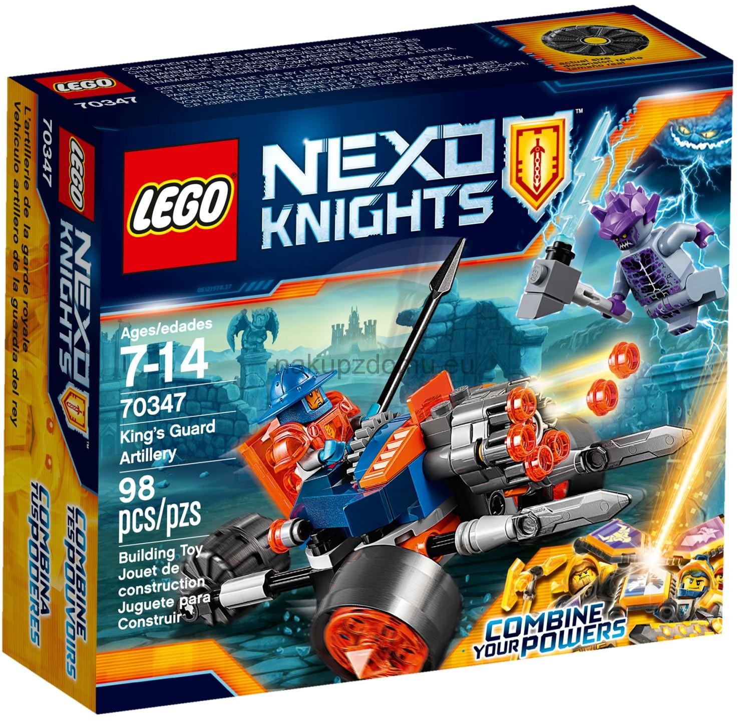 LEGO Nexo Knights 70347 Dělostřelectvo královy stráže