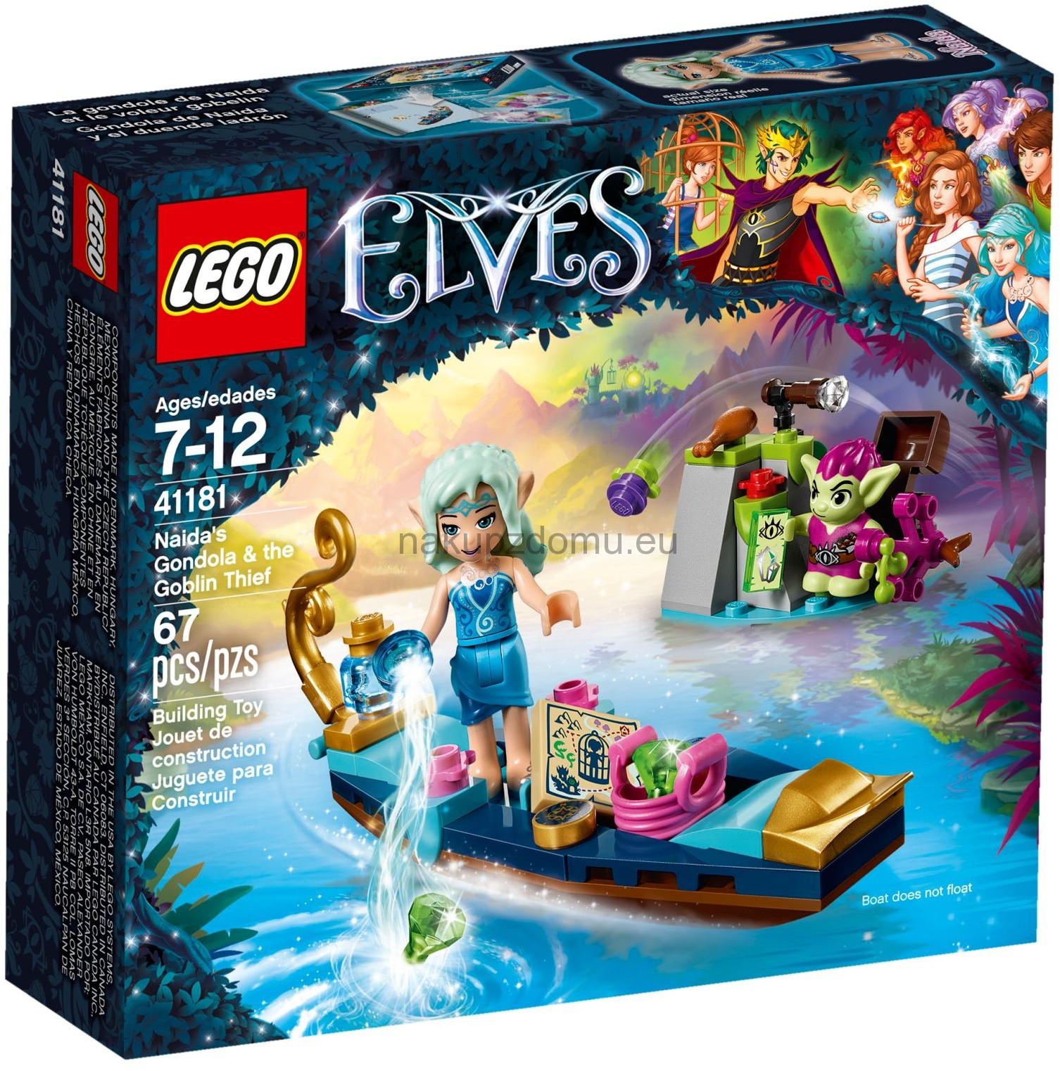 LEGO Elves 41181 Naidina gondola a skřetí zloděj