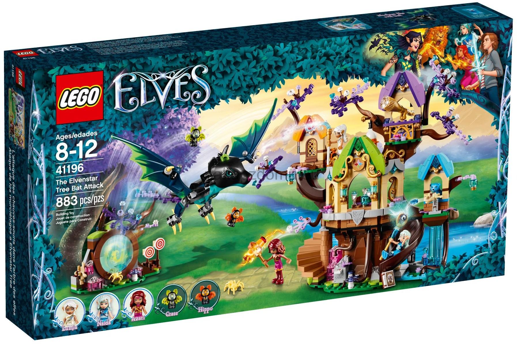 LEGO Elves 41196 Útok stromových netopýrů na elfí hvězdu