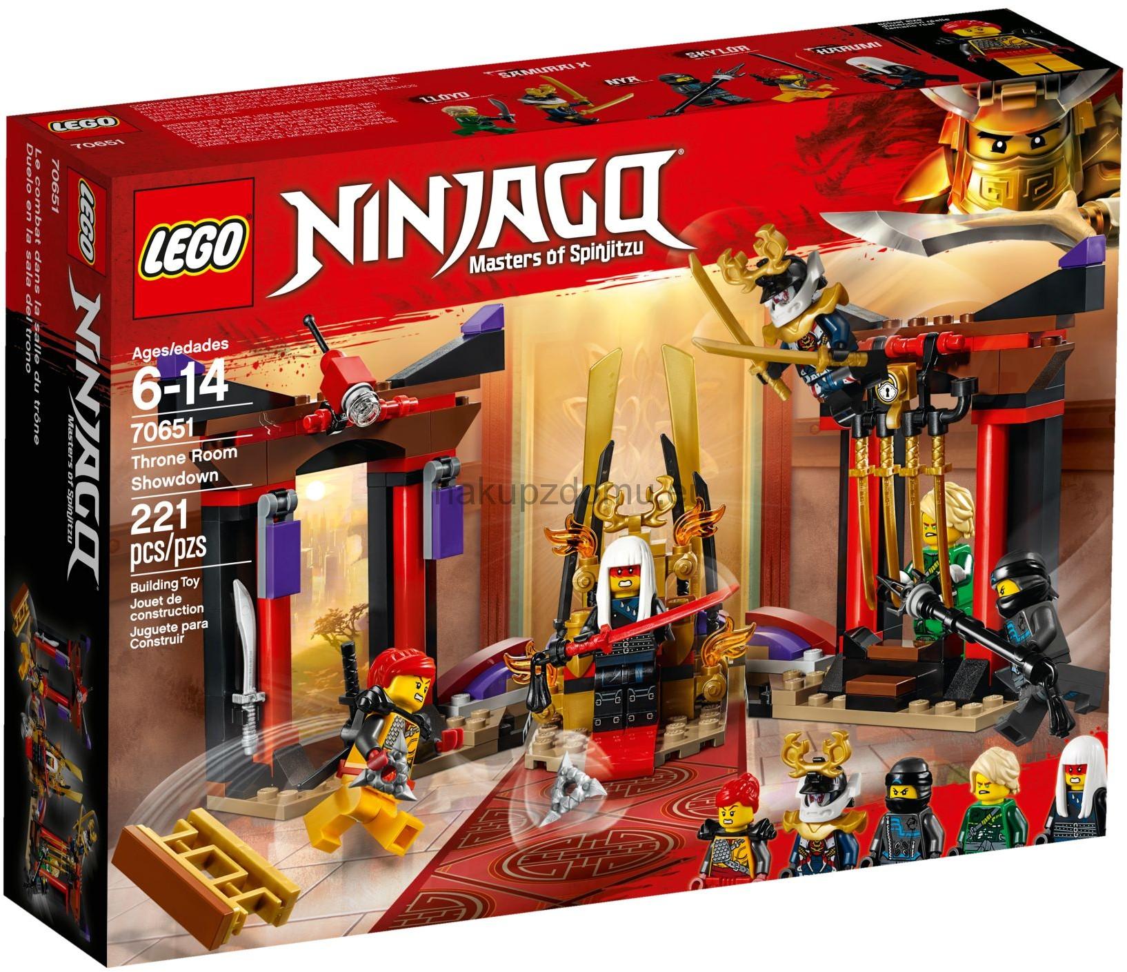 LEGO Ninjago 70651 Závěrečný souboj v trůnním sále