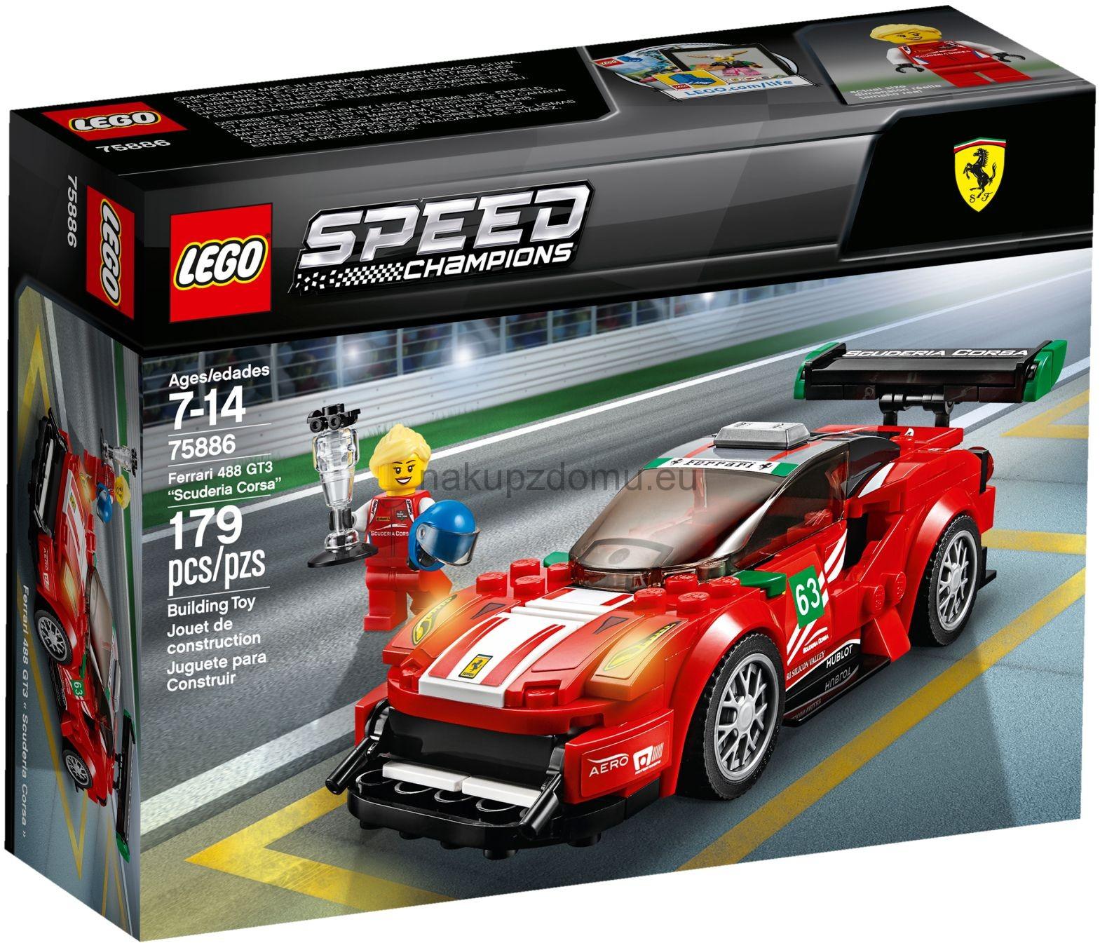LEGO Speed Champions 75886 Ferrari 488 GT3
