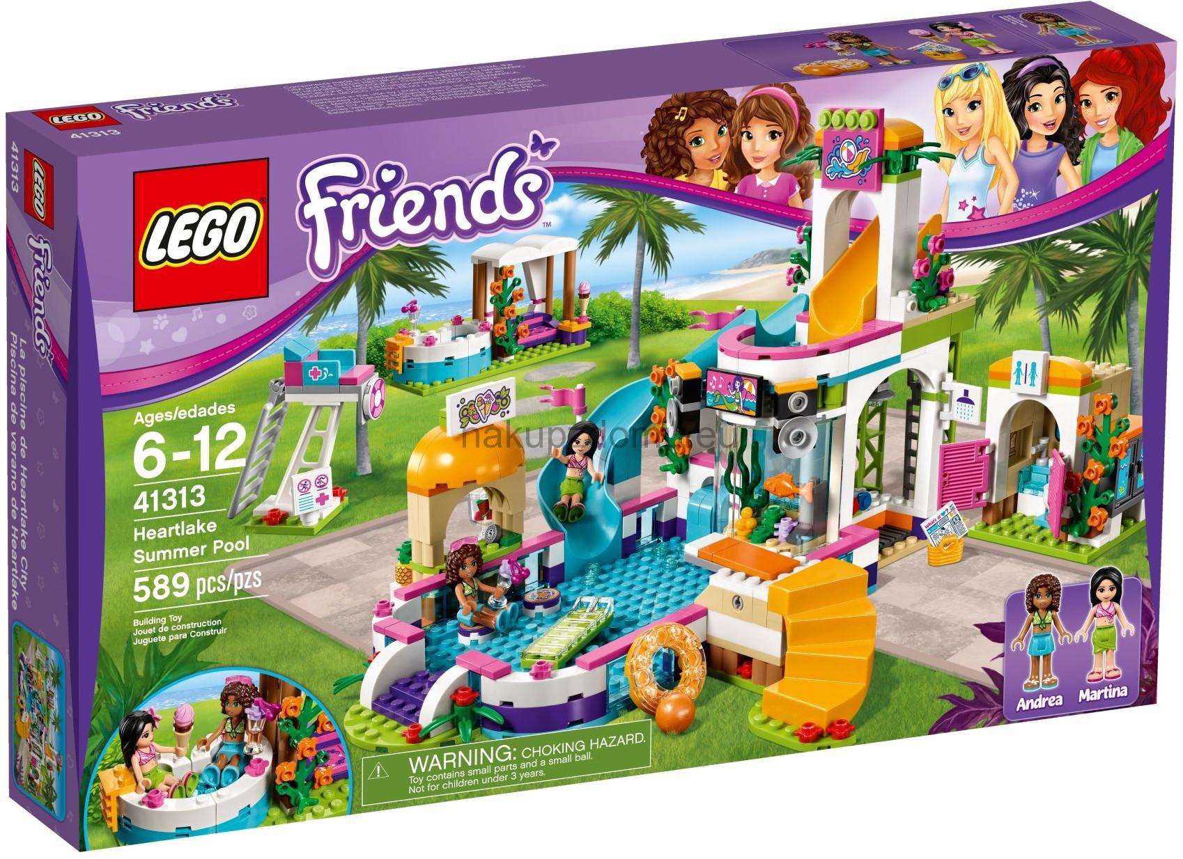 LEGO Friends 41313 Letní bazén v městečku Heartlake