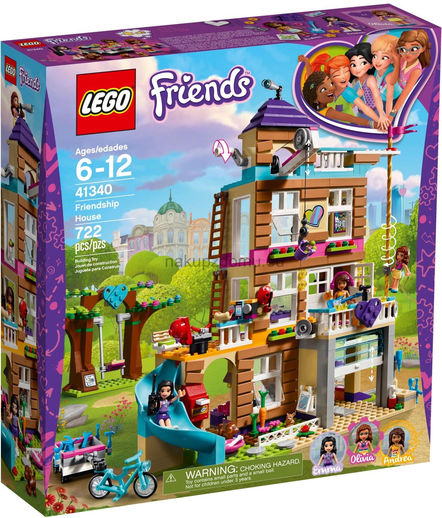LEGO Friends 41340 Dům přátelství