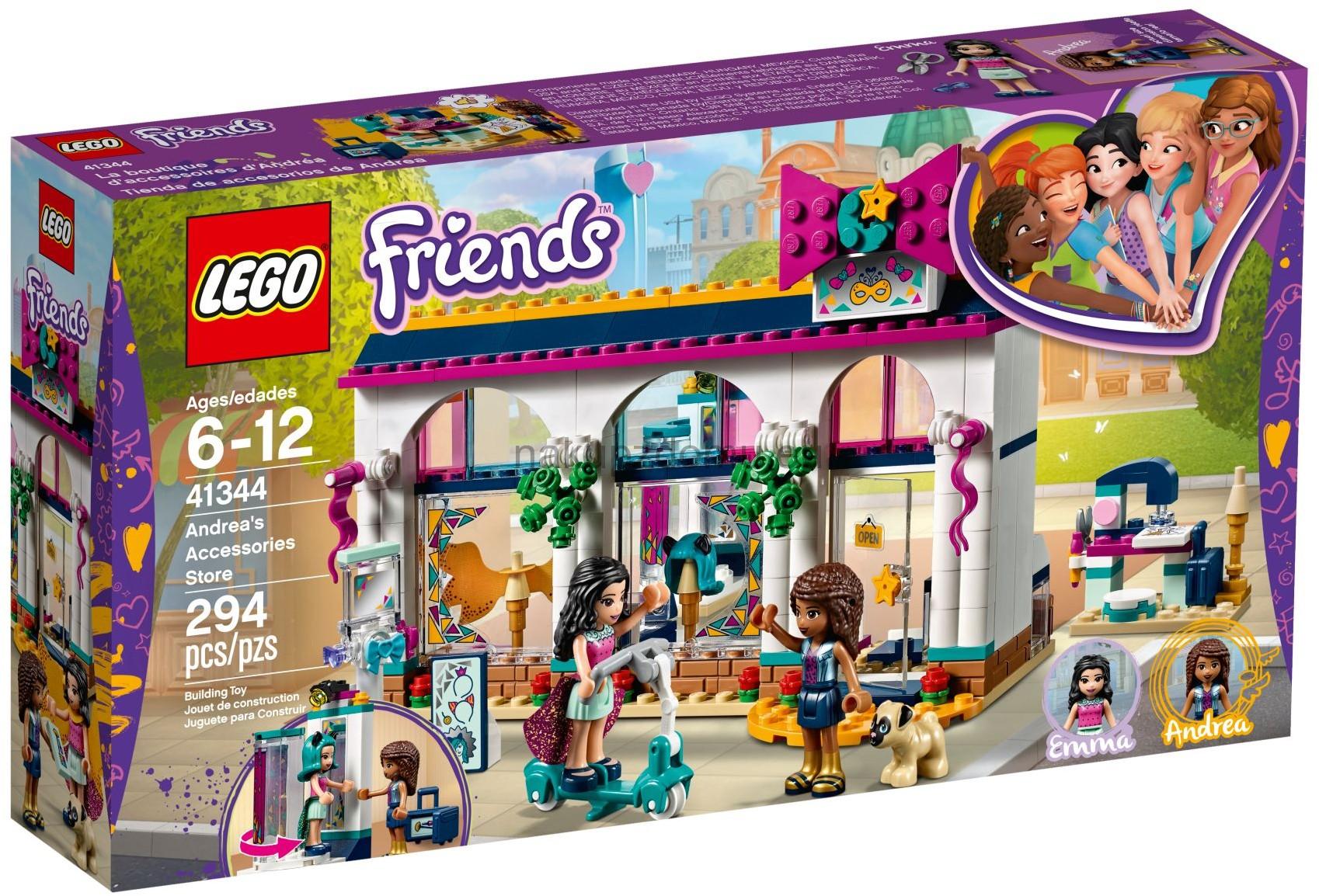 LEGO Friends 41344 Andrea a její obchod s modními doplňky
