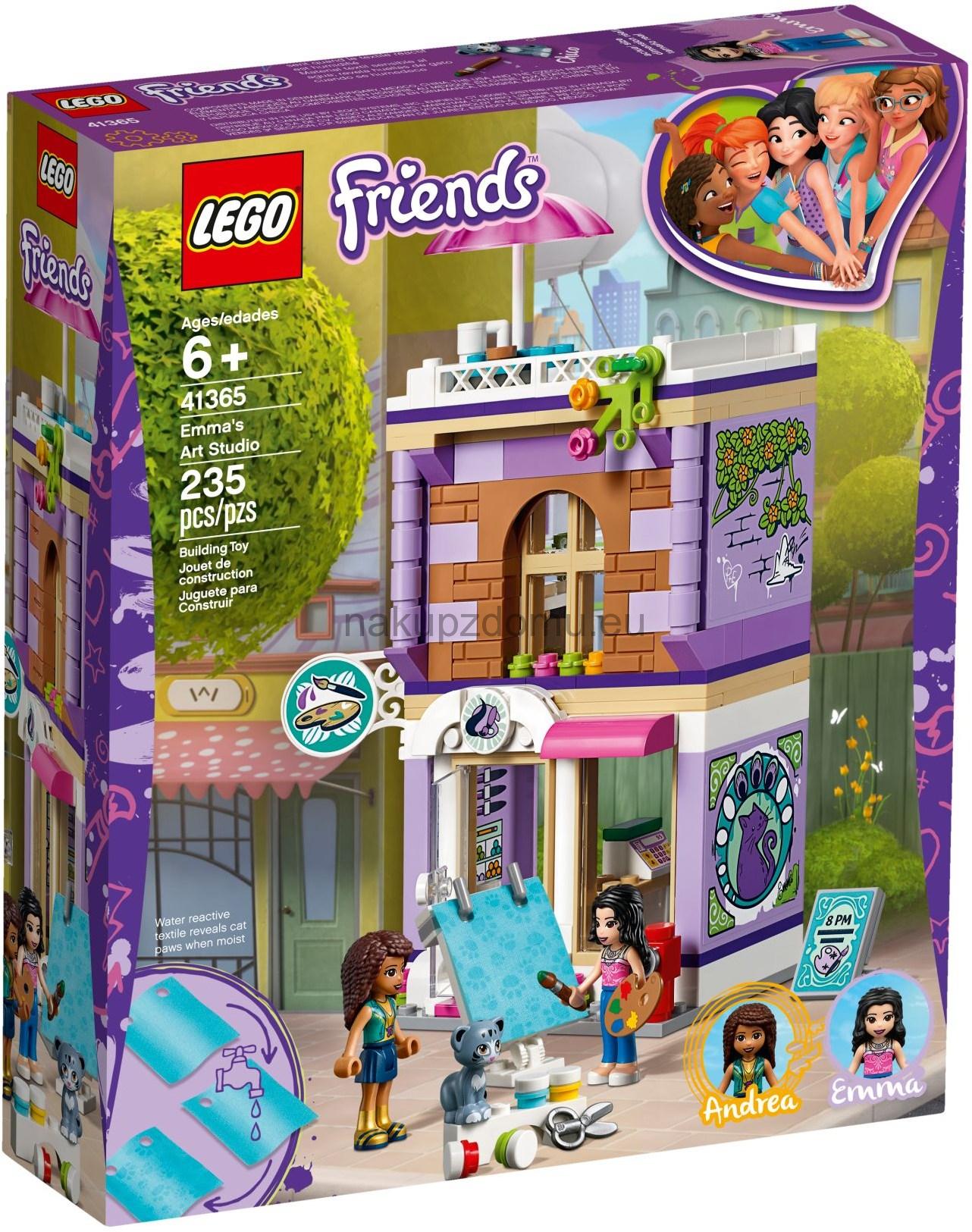 LEGO Friends 41365 Emma a umělecké studio