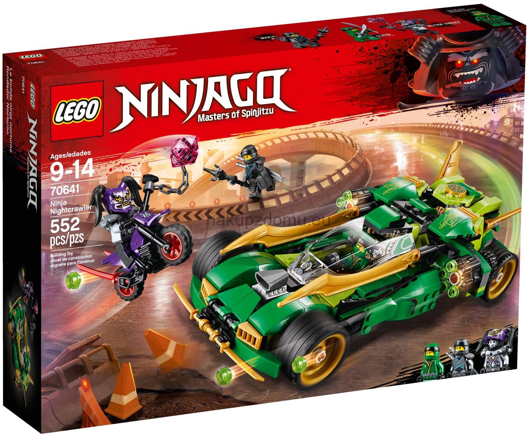 LEGO Ninjago 70641 Nindža Nightcrawler