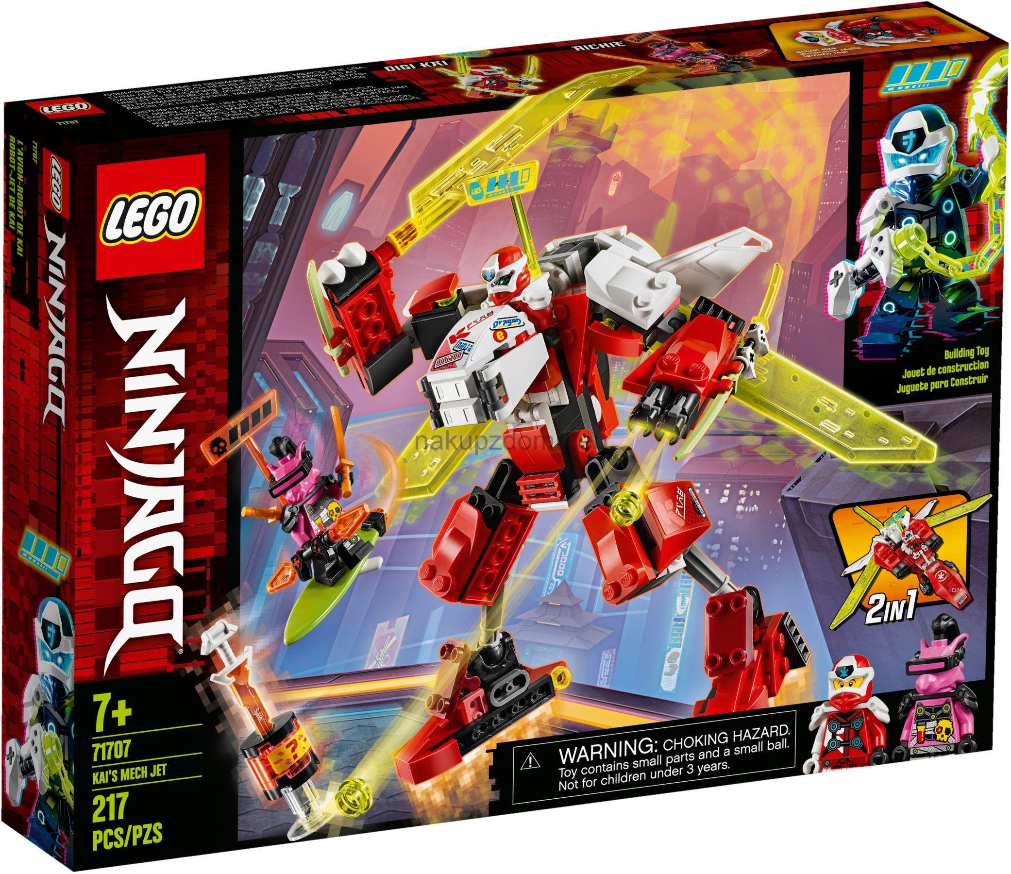 LEGO Ninjago 71707 Kai a robotický tryskáč