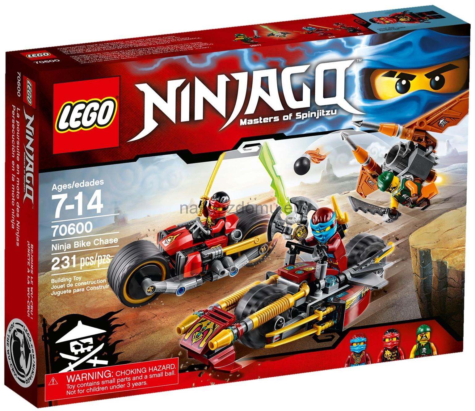 LEGO Ninjago 70600 Honička nindža motorek