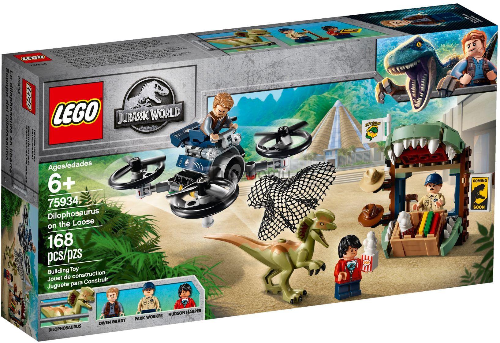 LEGO Jurassic World 75934 Dilophosaurus na útěku