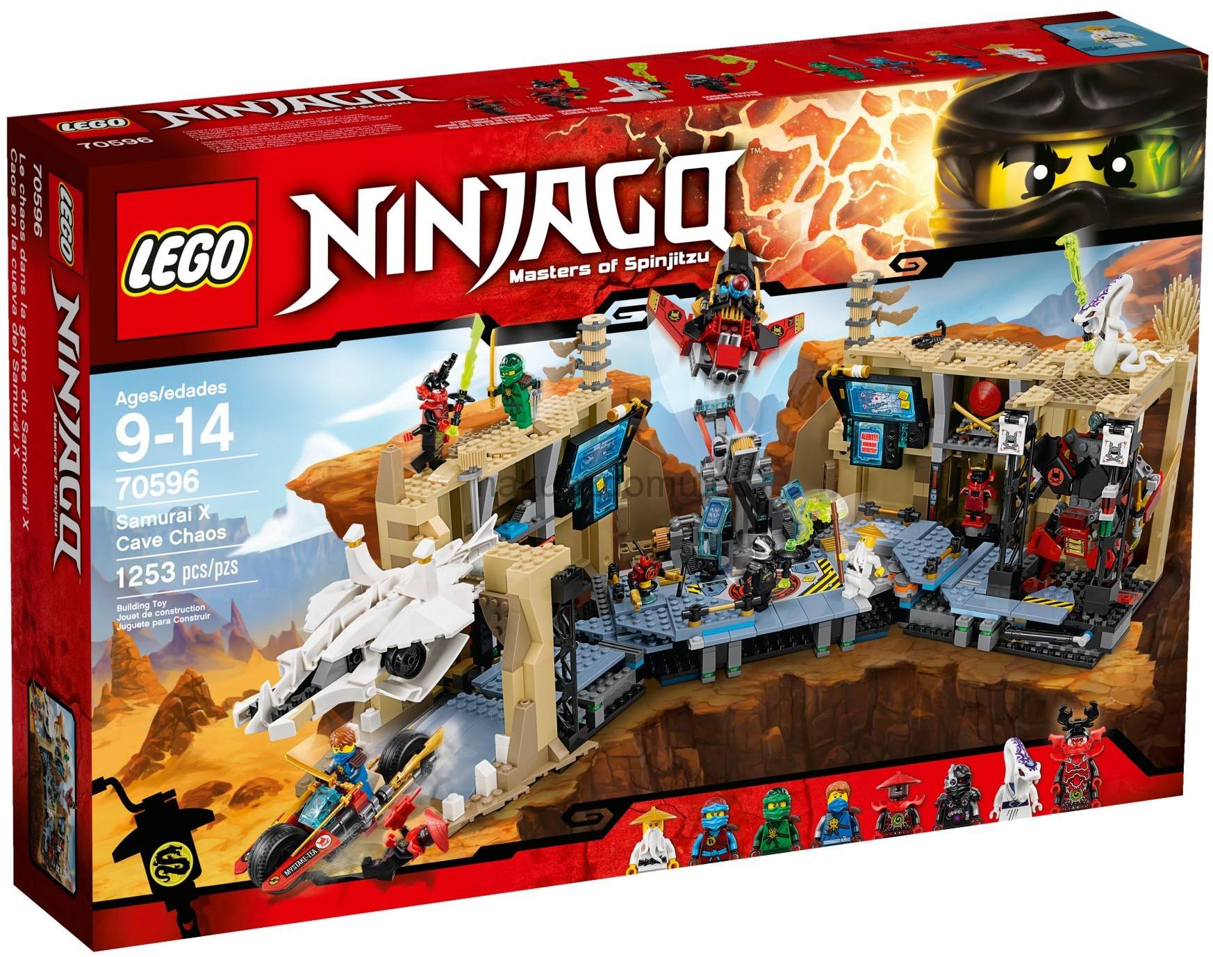 LEGO Ninjago 70596 Samurai X Cave Chaos