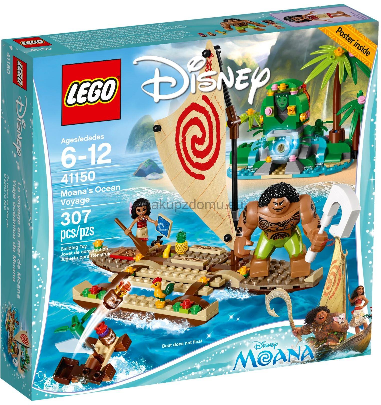 LEGO Disney Princess 41150 Vaiana a její plavba po oceánu