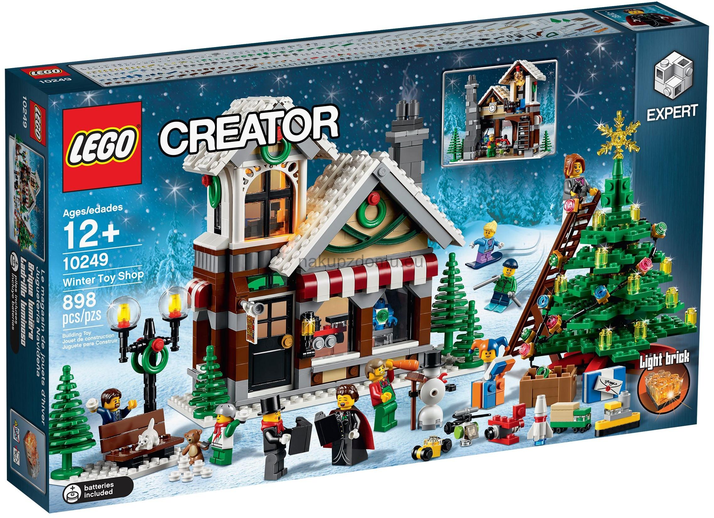LEGO Creator 10249 Zimní obchod s hračkami