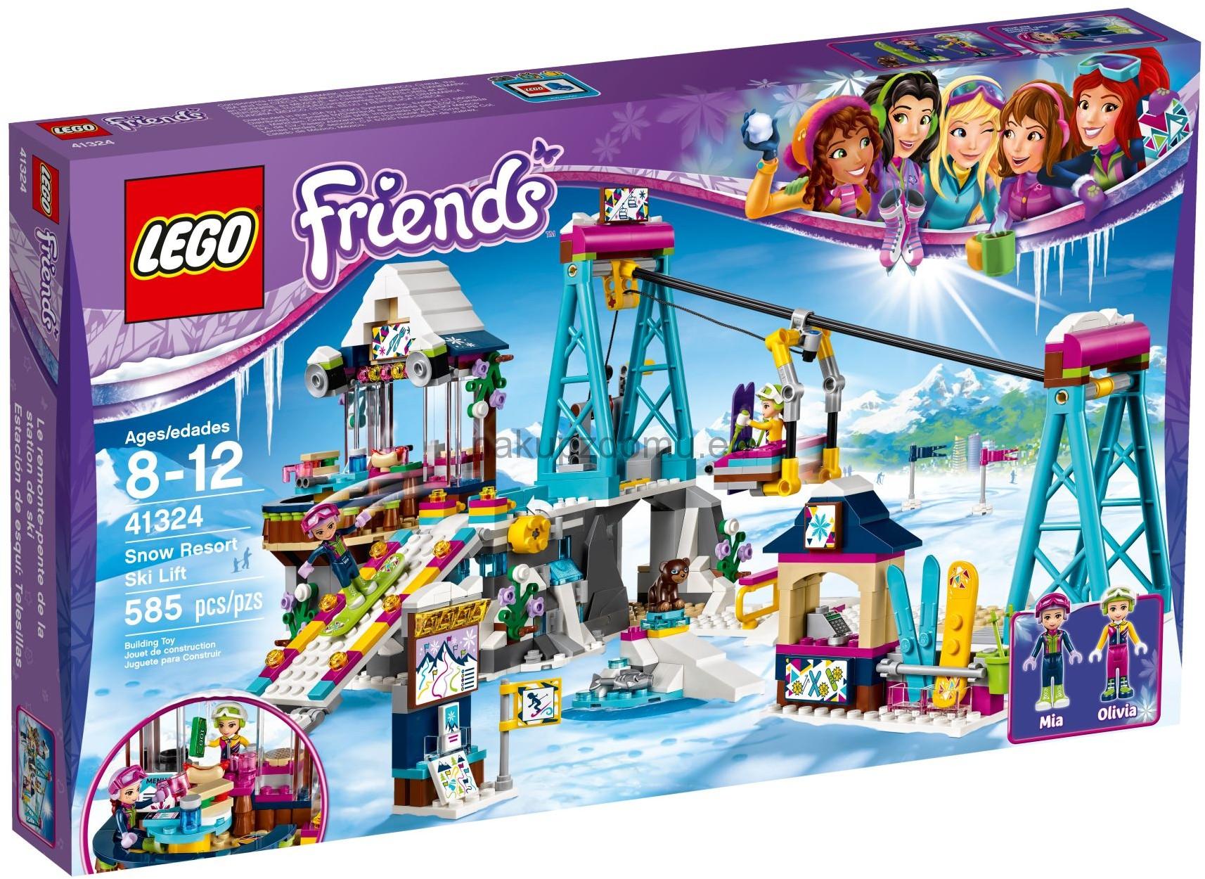 LEGO Friends 41324 Lyžařský vlek v zimním středisku