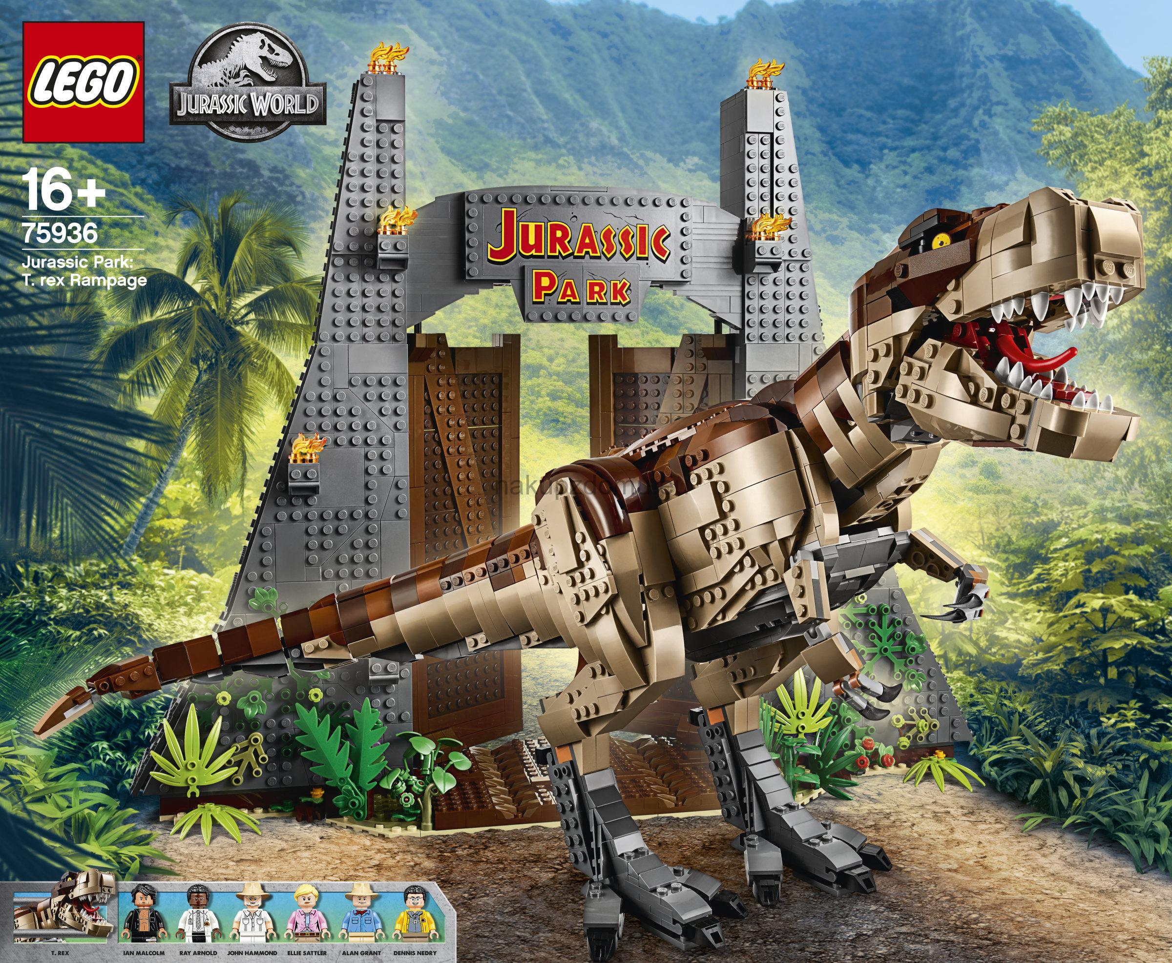 LEGO Jurassic World 75936 Řádění T. rexe