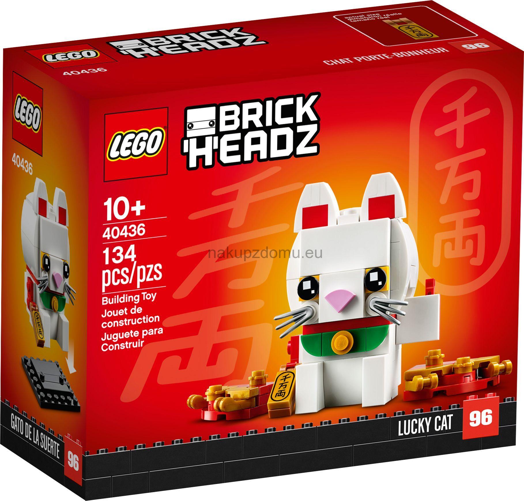 LEGO BrickHeadz 40436 Kočka pro štěstí
