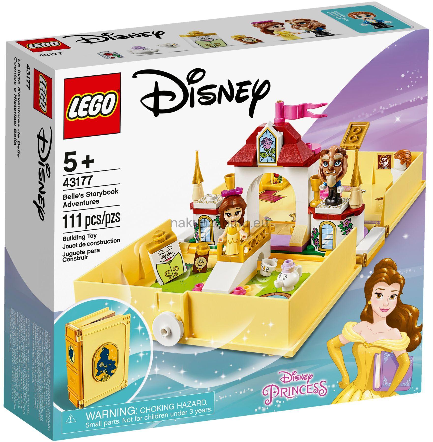 LEGO Disney 43177 Bella a její pohádková kniha dobrodružství
