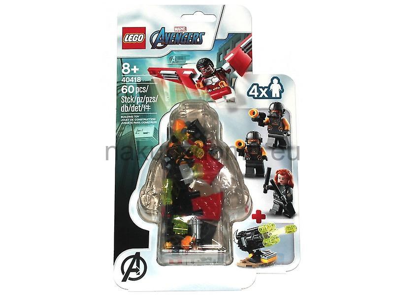LEGO Marvel 40418 Falcon a Black Widow