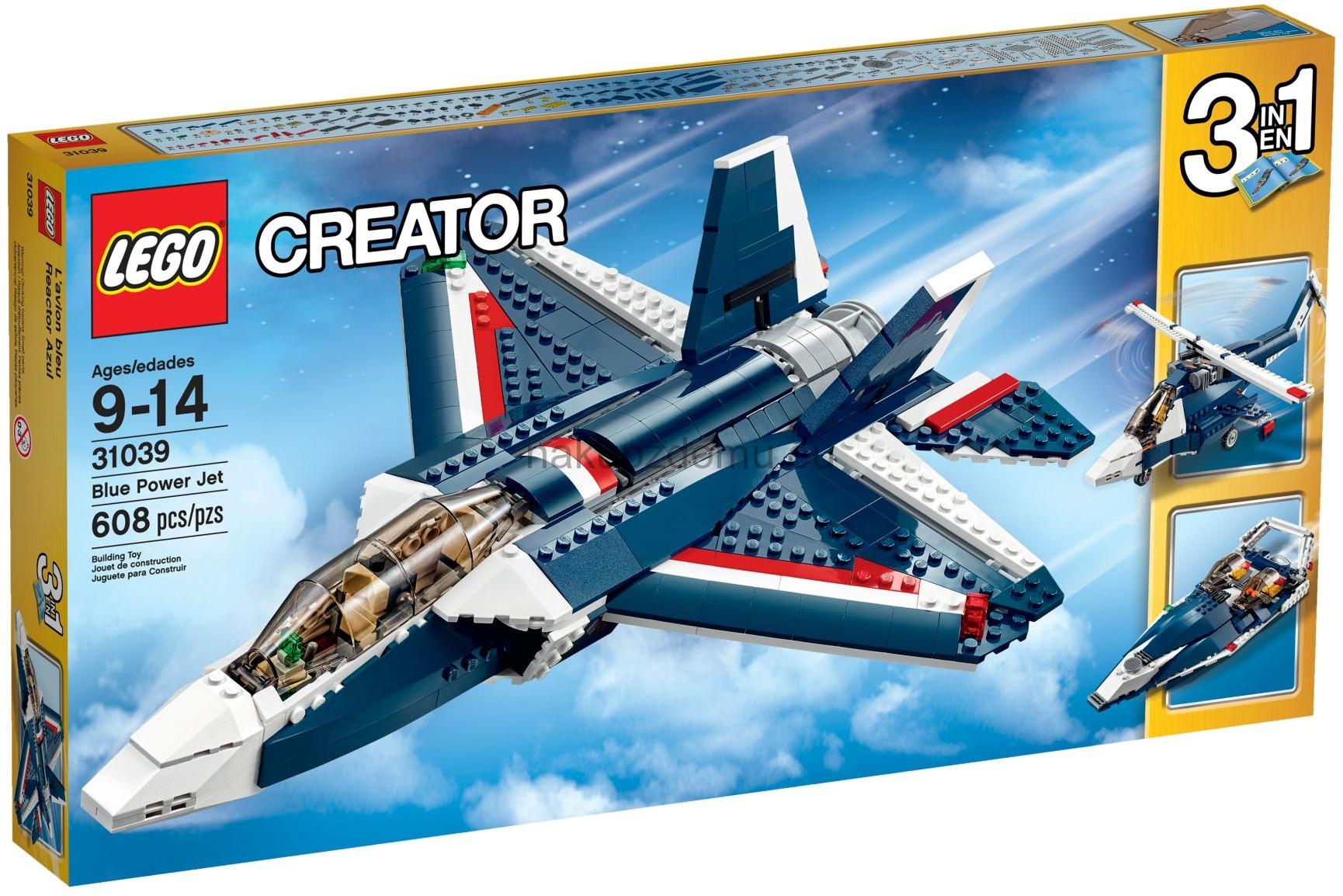 LEGO Creator 31039 Stíhačka Blue Power