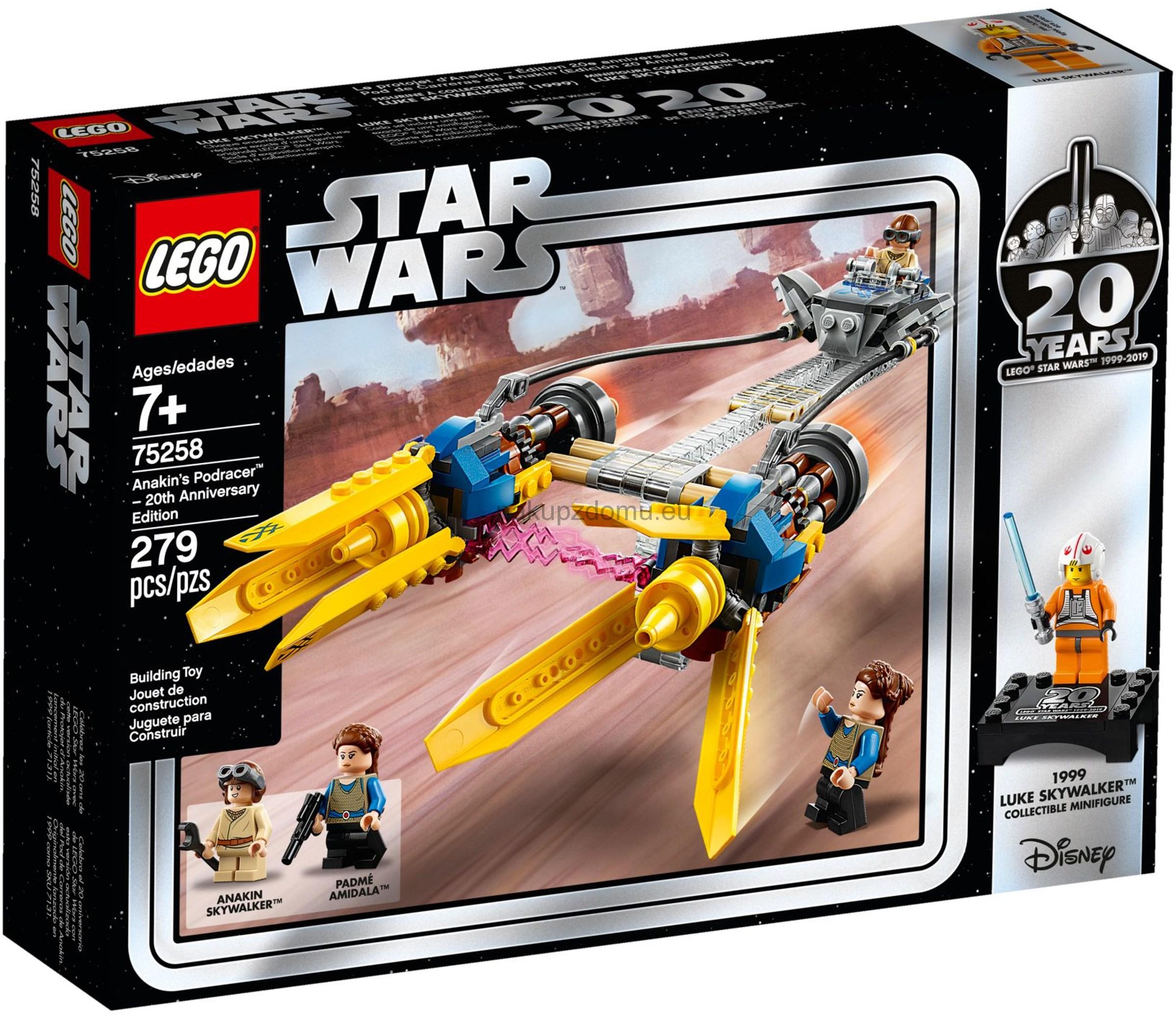 LEGO Star Wars 75258 Anakinův kluzák – edice k 20. výročí