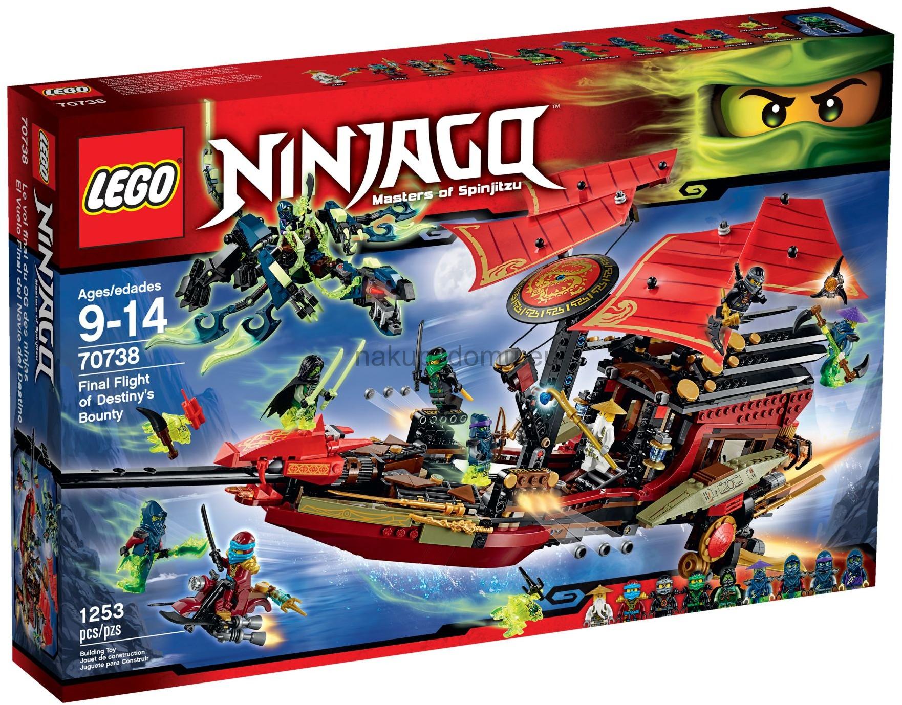 LEGO Ninjago 70738 Poslední let Odměny osudu