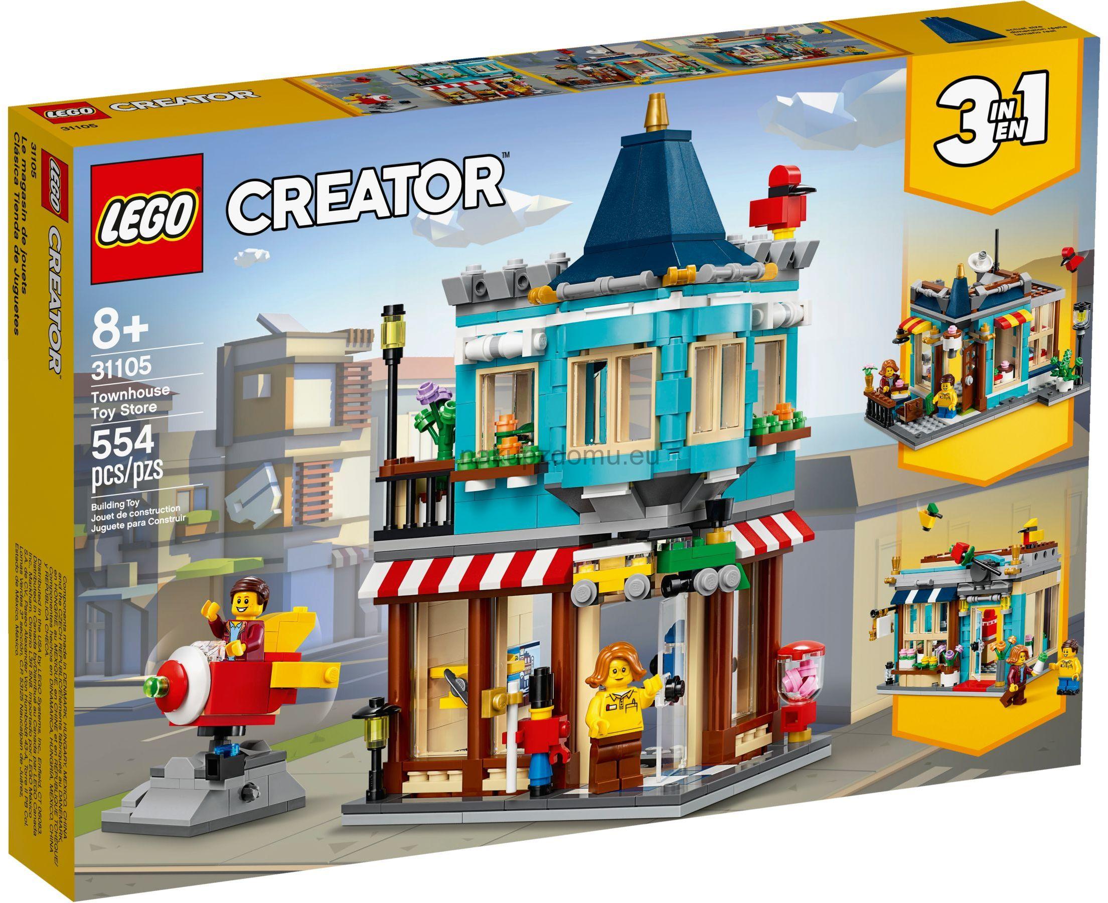 LEGO Creator 31105 Hračkářství v centru města