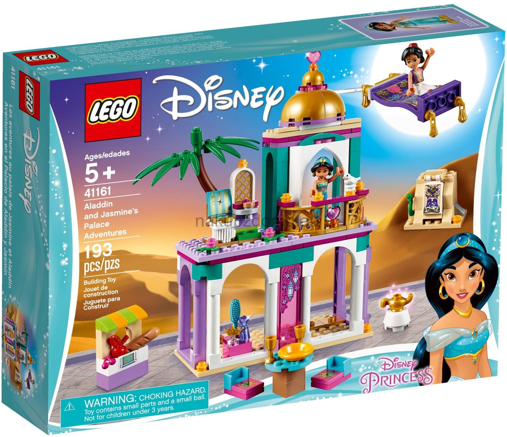 LEGO Disney 41161 Palác dobrodružství Aladina a Jasmíny