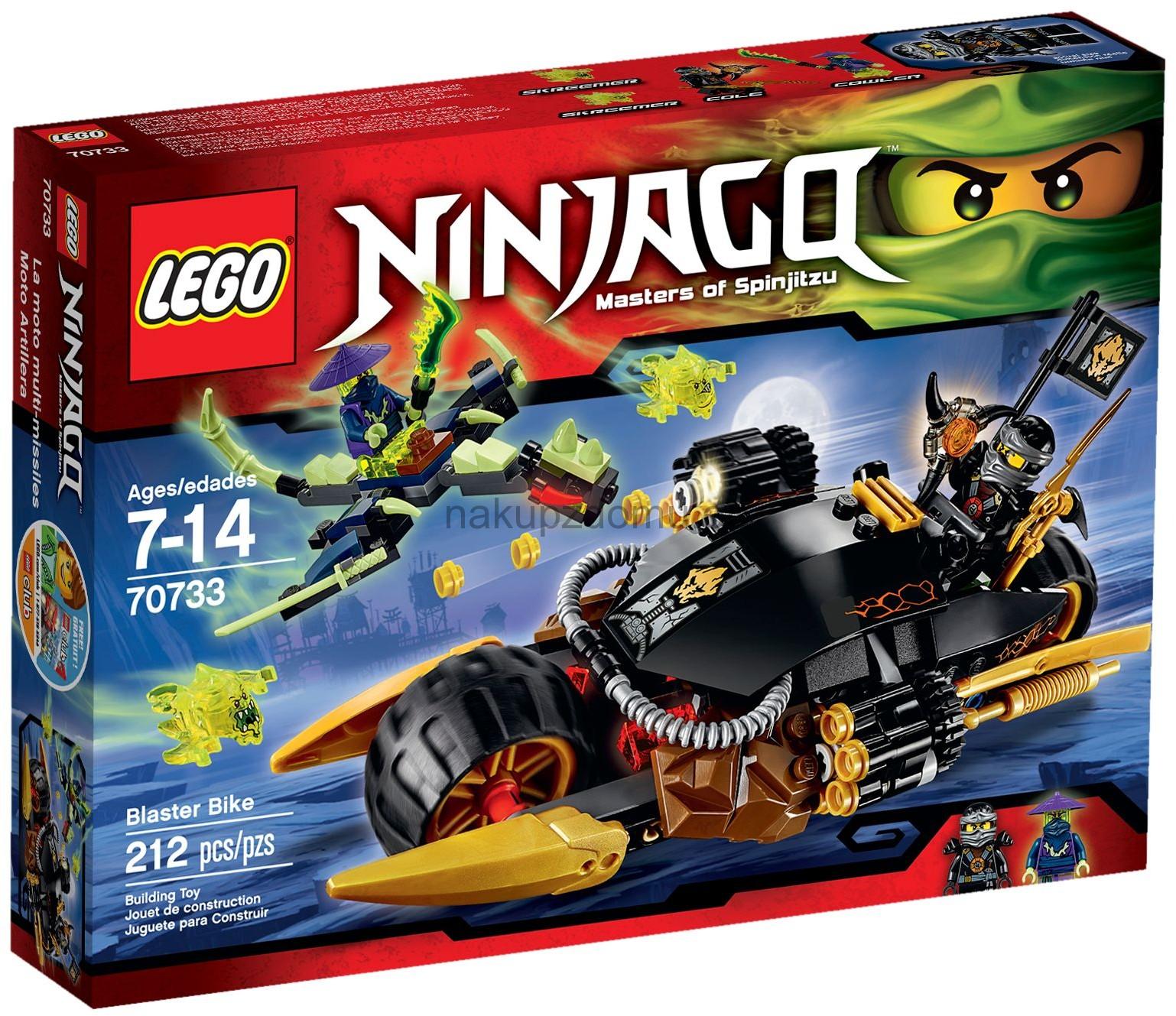 LEGO Ninjago 70733 Výbušná motorka