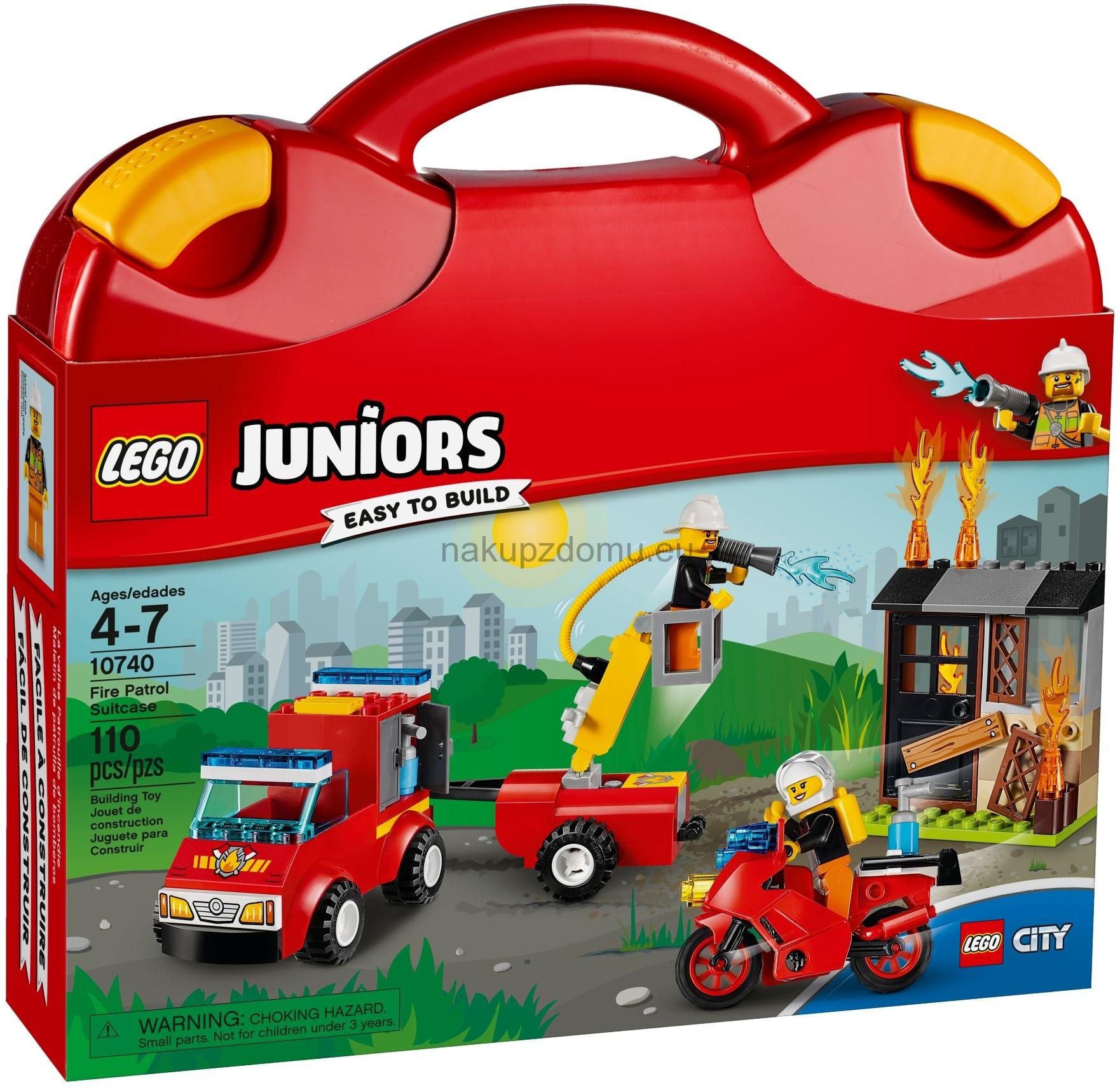 LEGO Juniors 10740 Kufřík hasičské hlídky