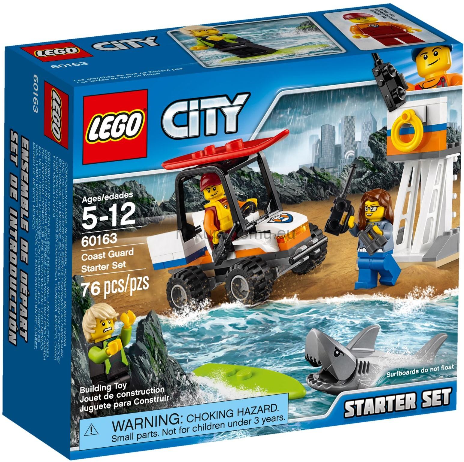 LEGO City 60163 Pobřežní hlídka začátečnická sada