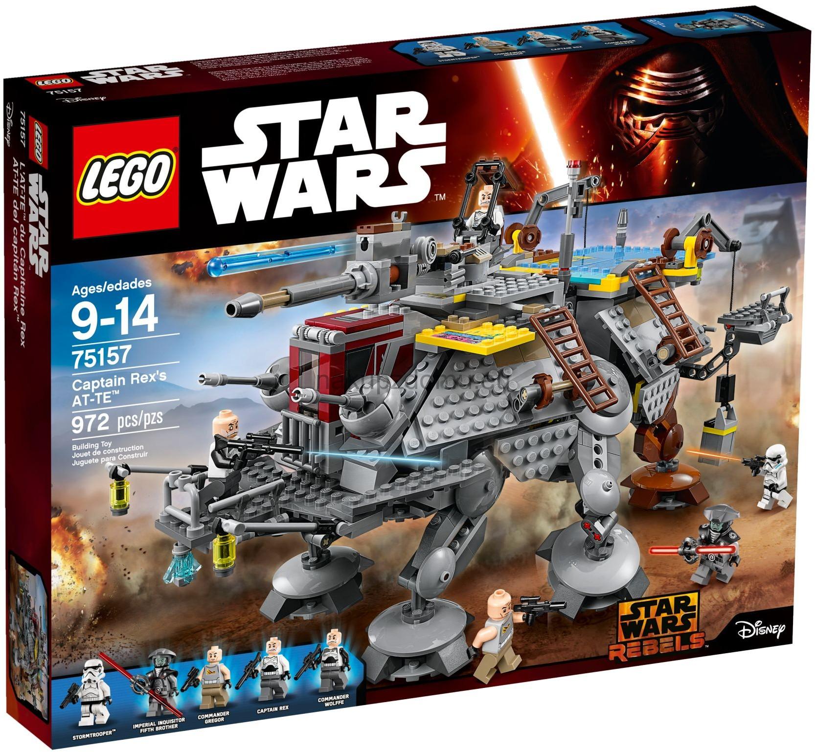 LEGO Star Wars 75157 AT-TE kapitána Rexe