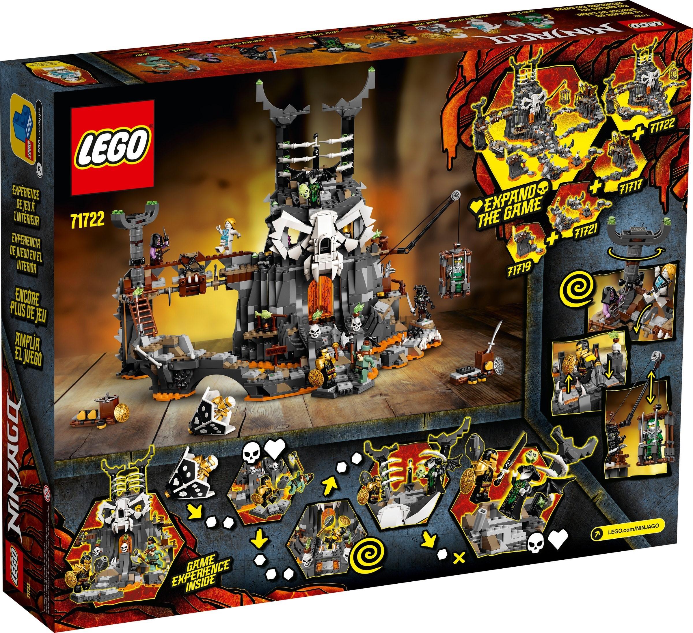 LEGO Ninjago 71722 Kobky Čaroděje lebek