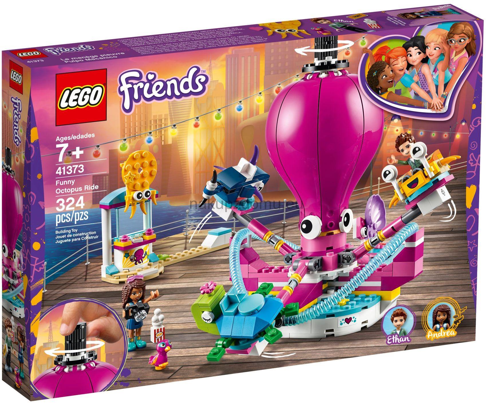 LEGO Friends 41373 Kolotoč ve tvaru chobotnice