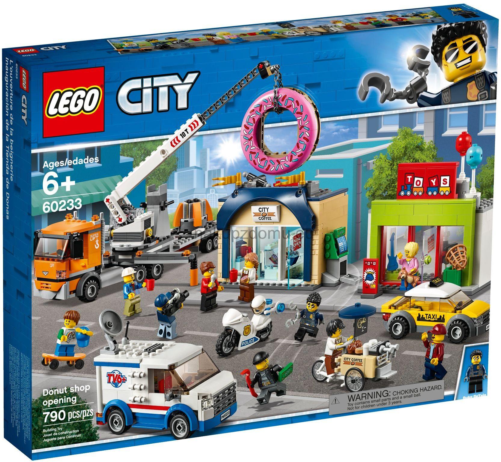 LEGO City 60233 Otevření obchodu s koblihami