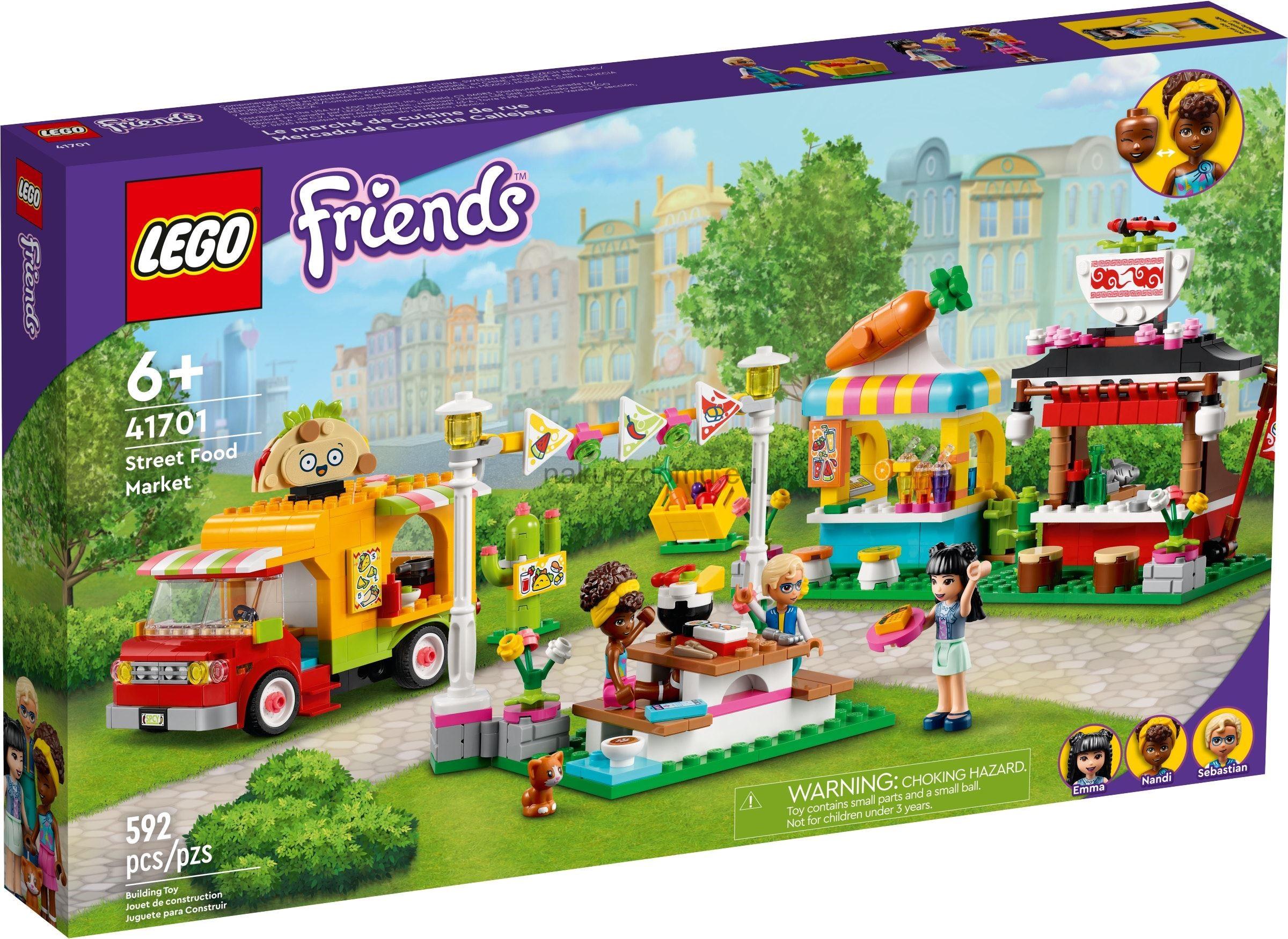LEGO Friends 41701 Pouliční trh s jídlem