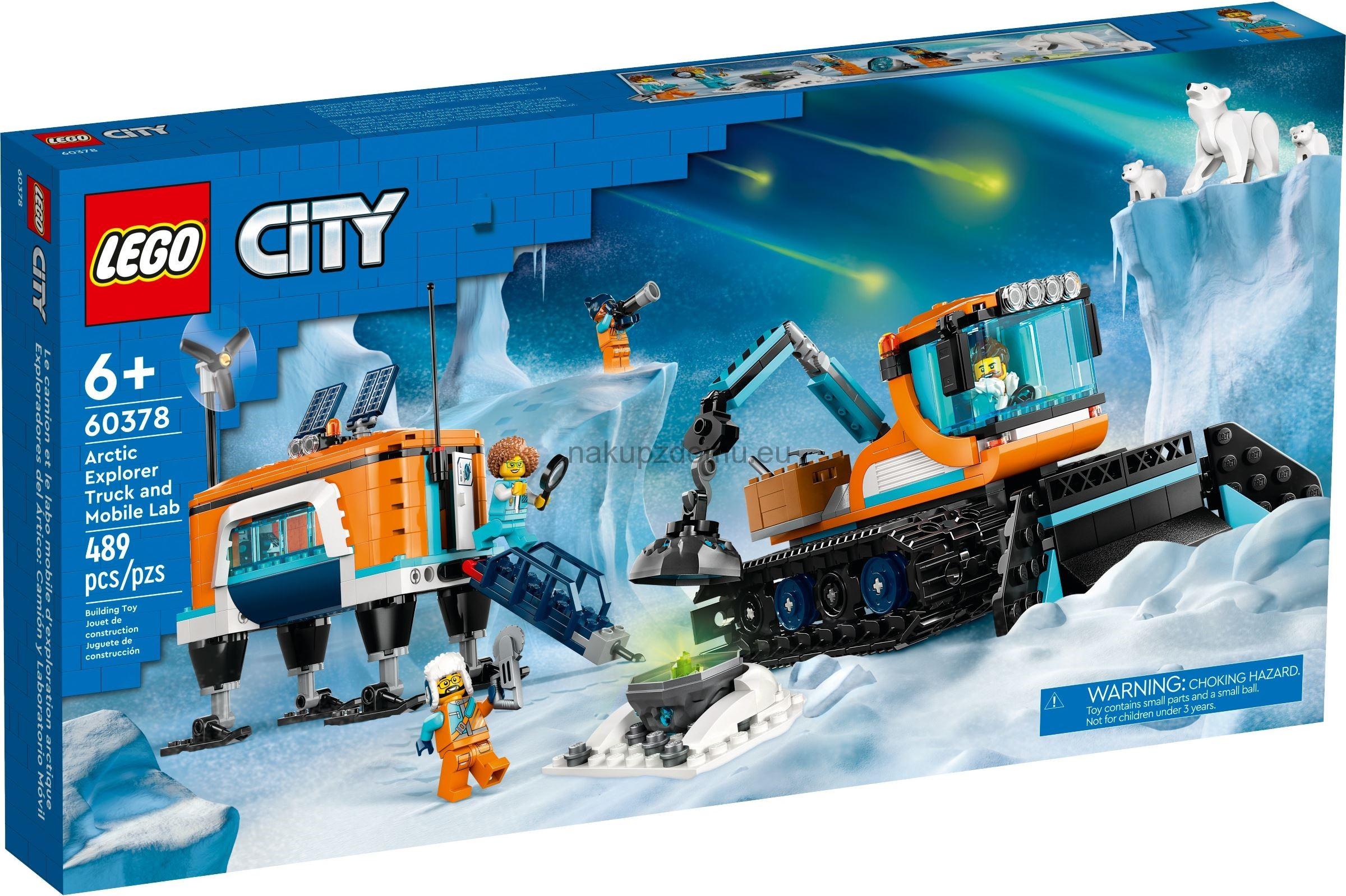 LEGO City 60378 Arktická rolba a mobilní laboratoř