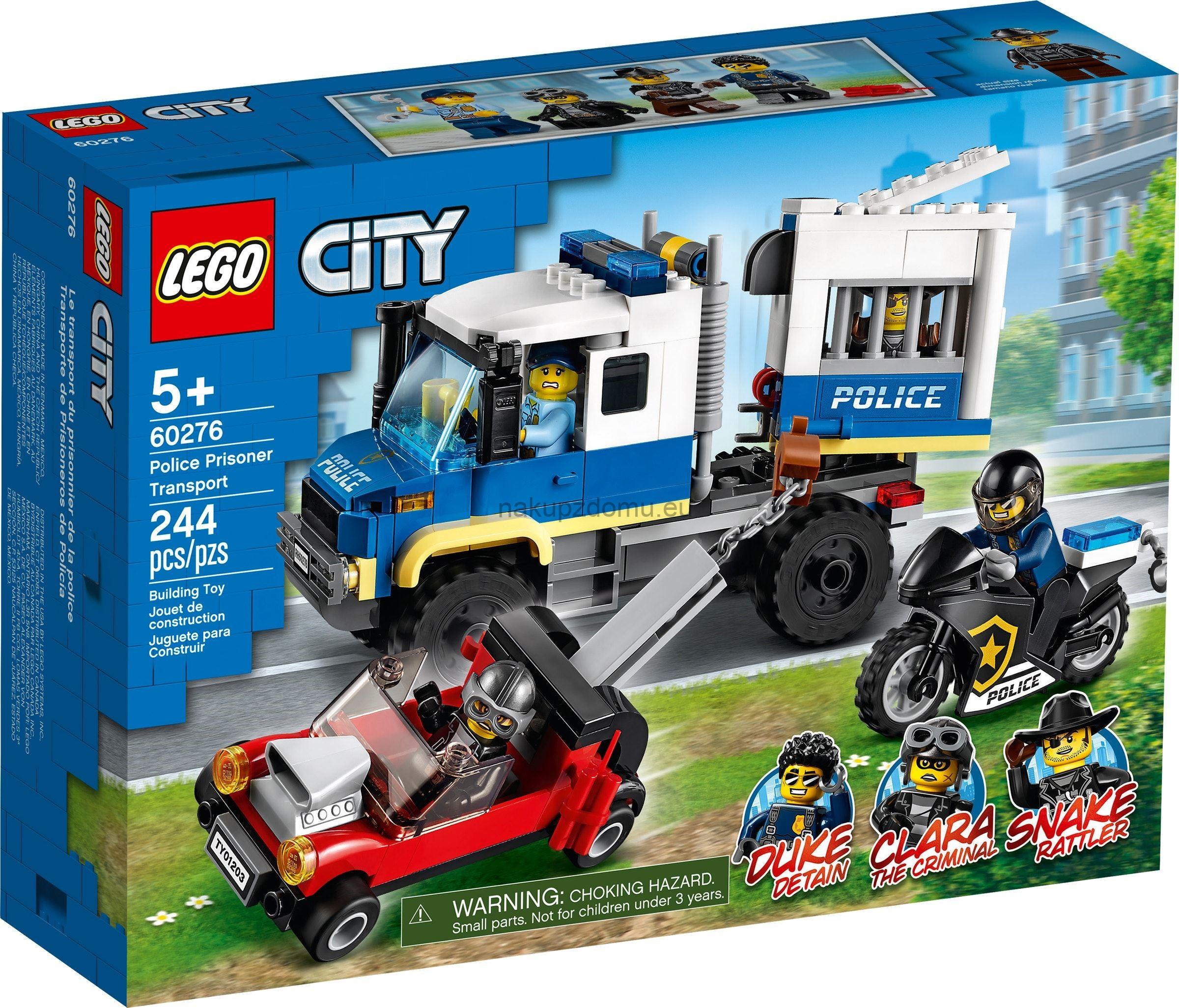 LEGO City 60276 Vězeňský transport