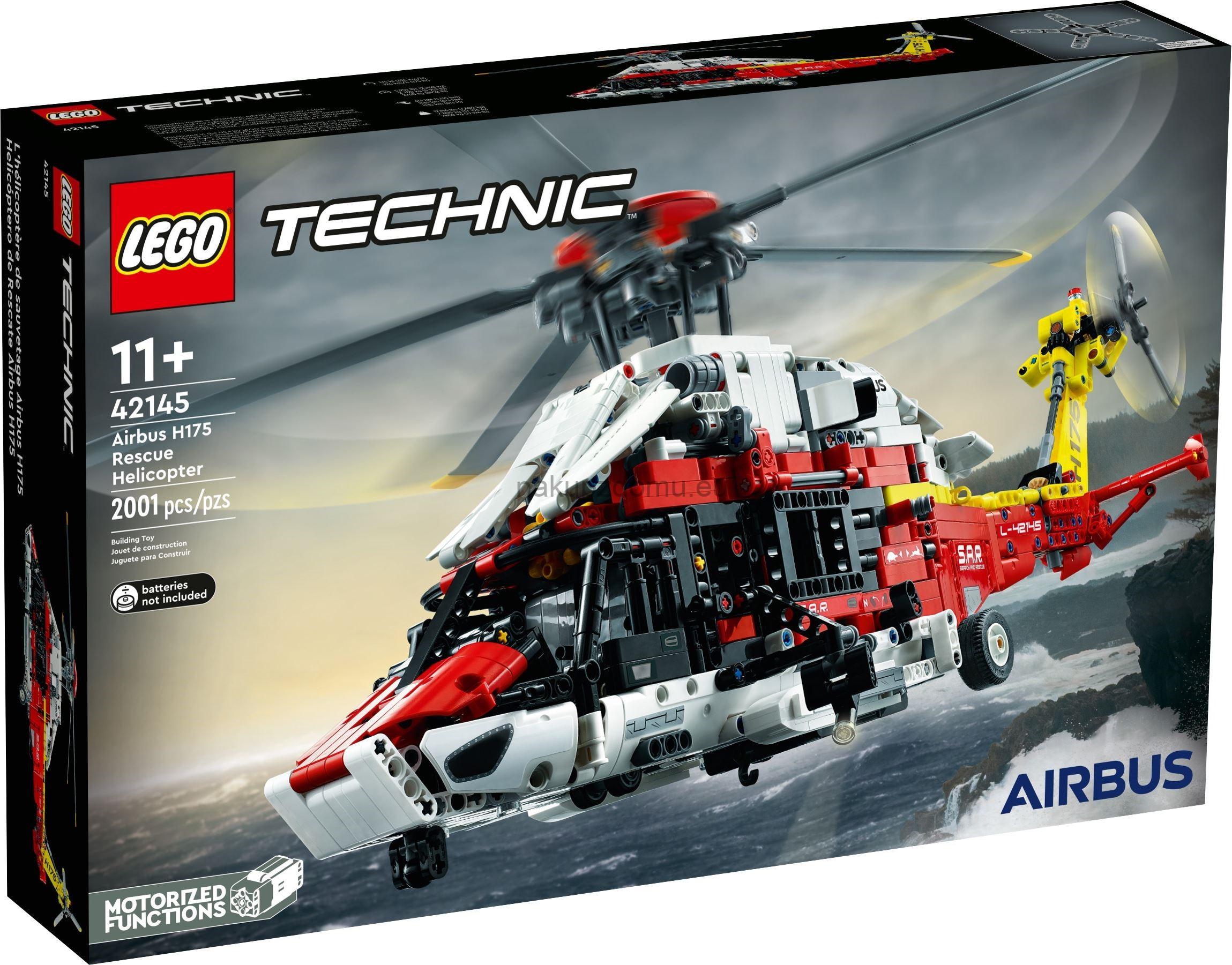 LEGO Technic 42145 Záchranářský vrtulník Airbus H175