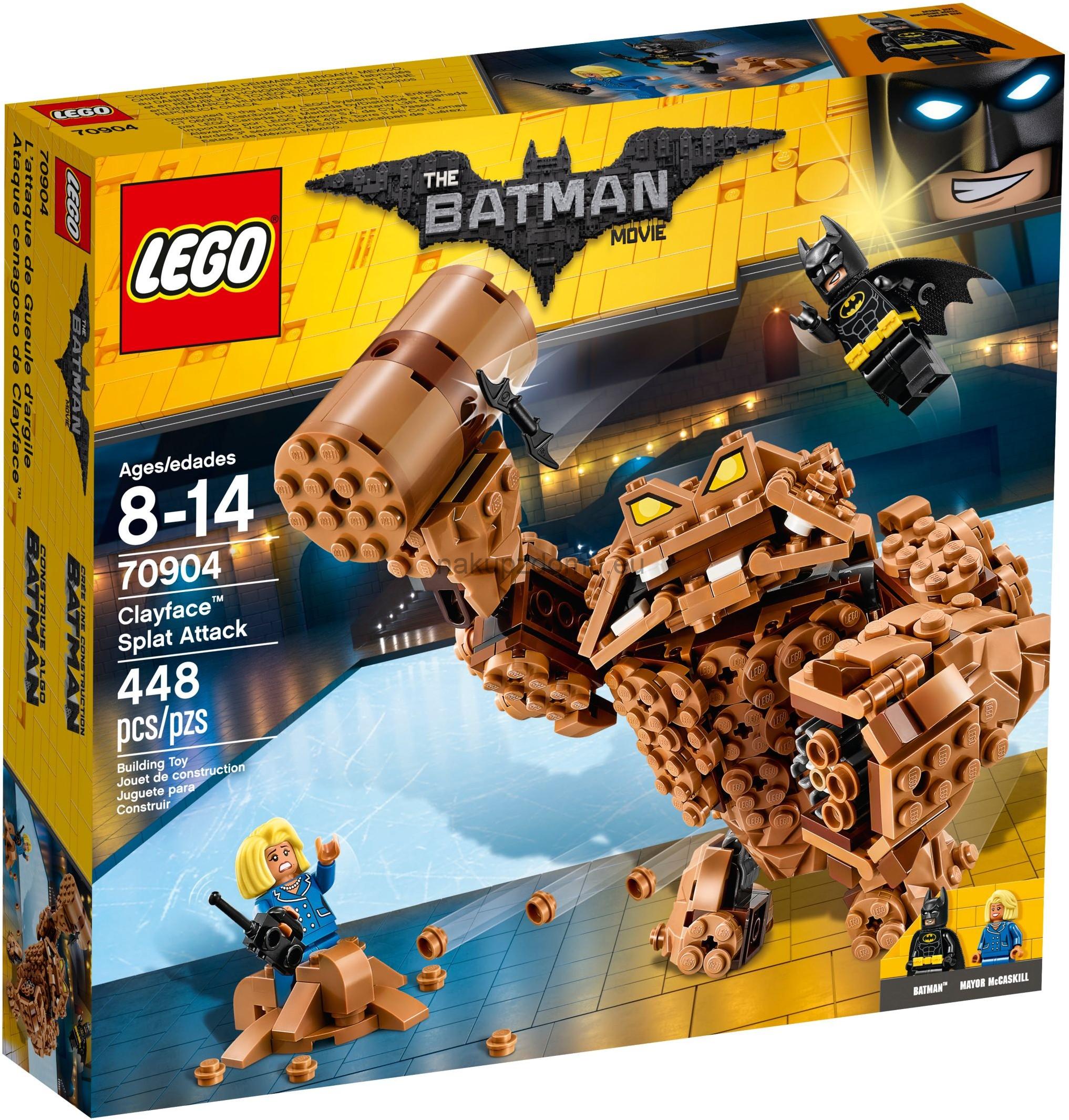 LEGO Batman 70904 Clayfaceův bahnitý útok