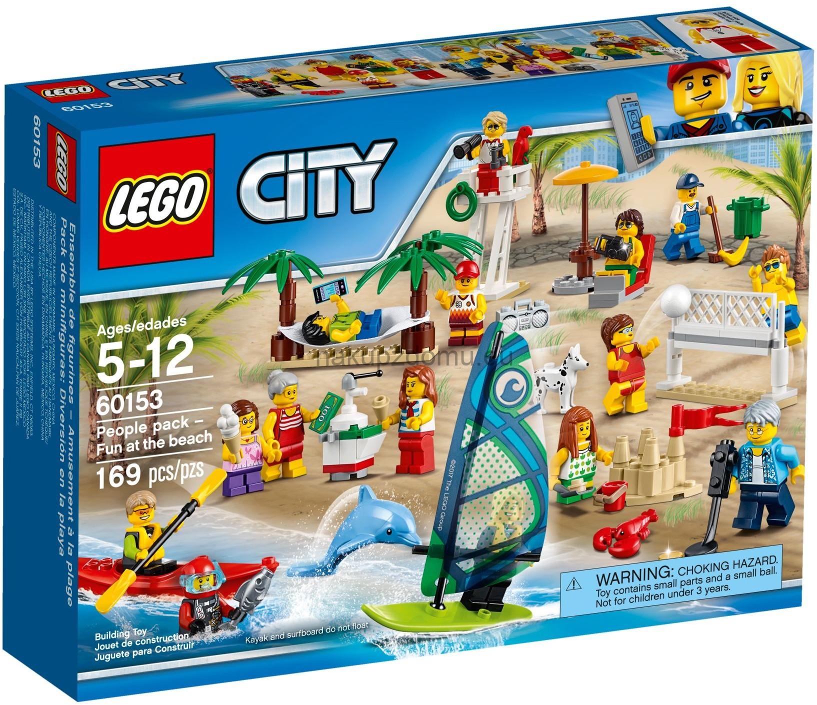 LEGO City 60153 Sada postav Zábava na pláži
