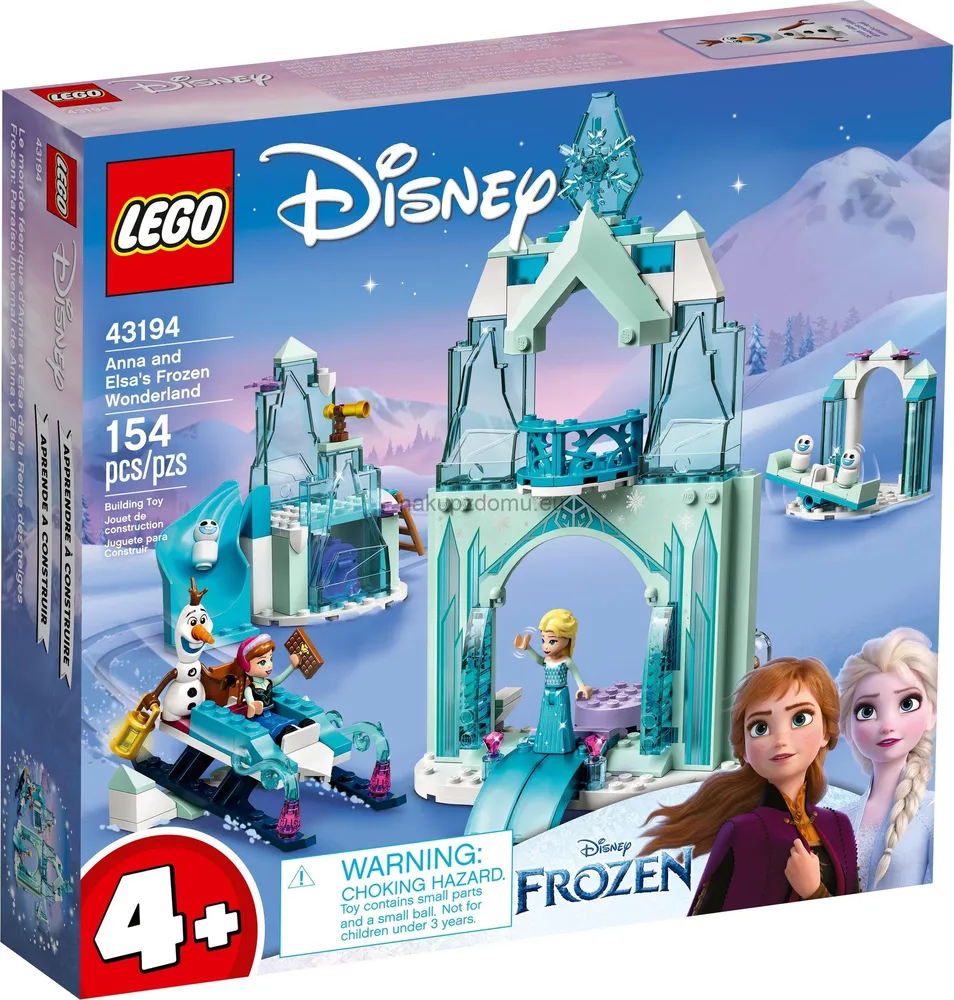 LEGO Disney Princess 43194 Ledová říše divů Anny a Elsy