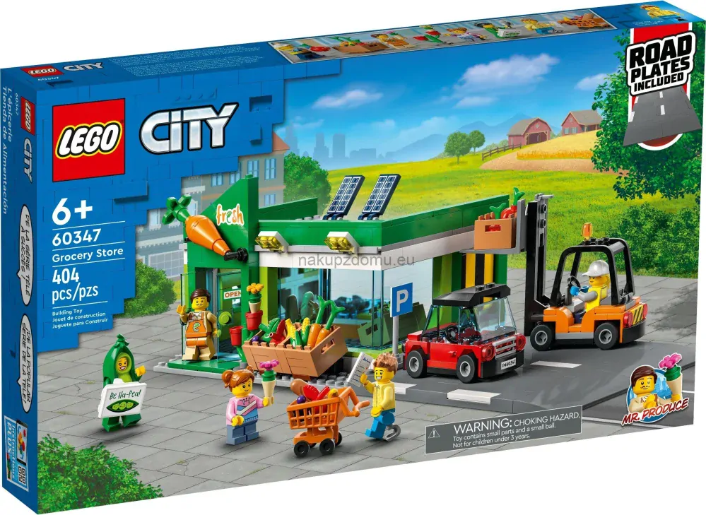 LEGO City 60347 Obchod s potravinami