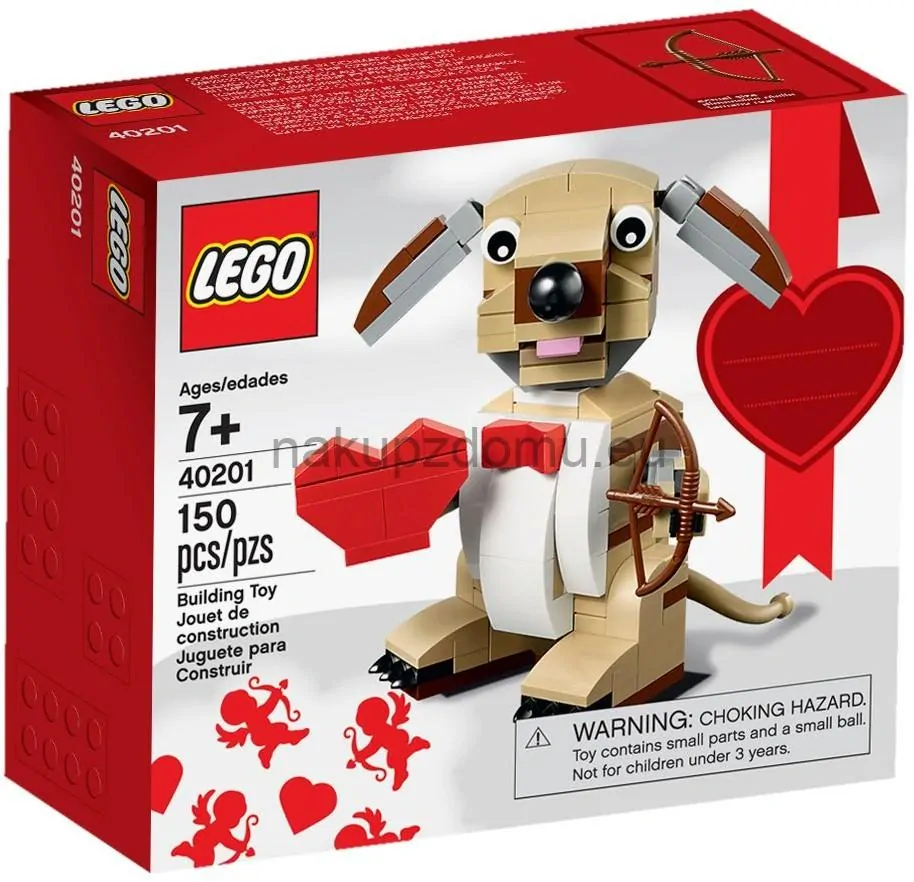 LEGO 40201 Valentine's Cupid Dog