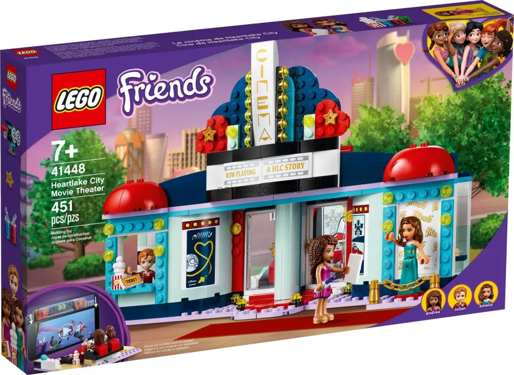 LEGO Friends 41448 Kino v městečku Heartlake