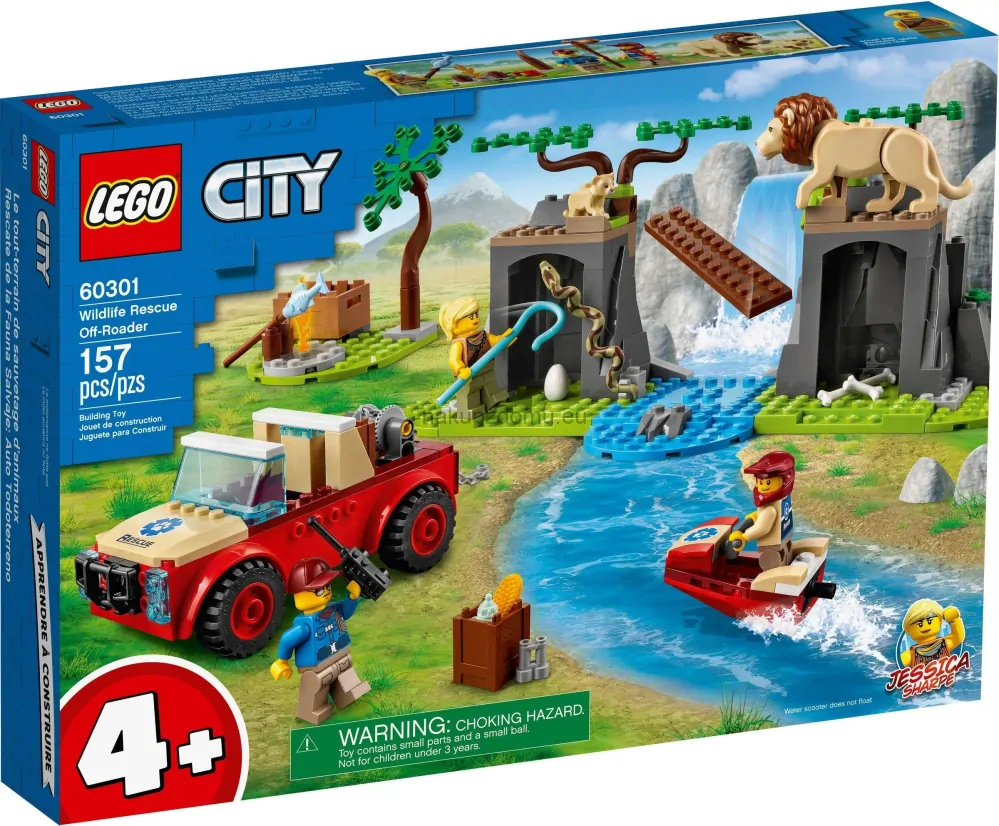LEGO City 60301 Záchranářský teréňák do divočiny
