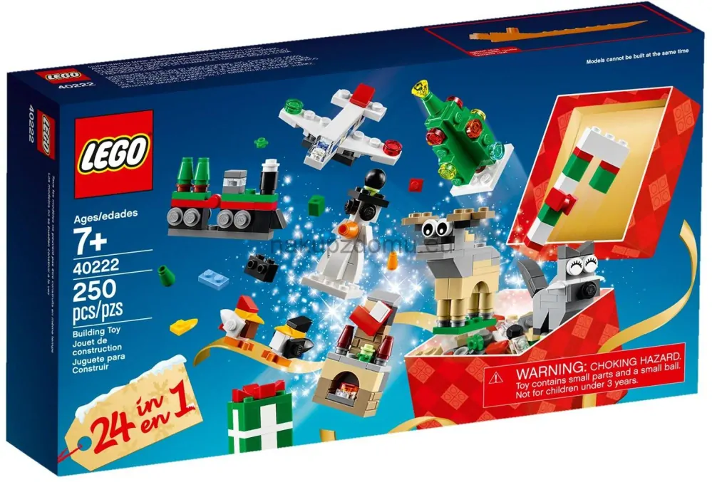 LEGO 40222 Vánoční stavění 24 v 1