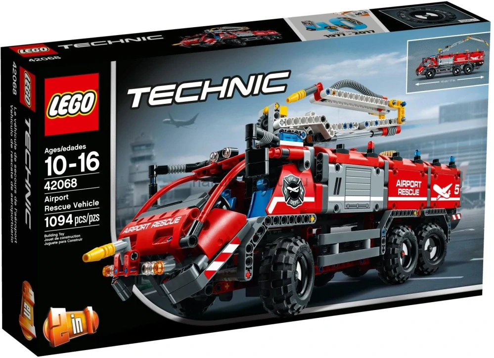 LEGO Technic 42068 Letištní záchranné vozidlo