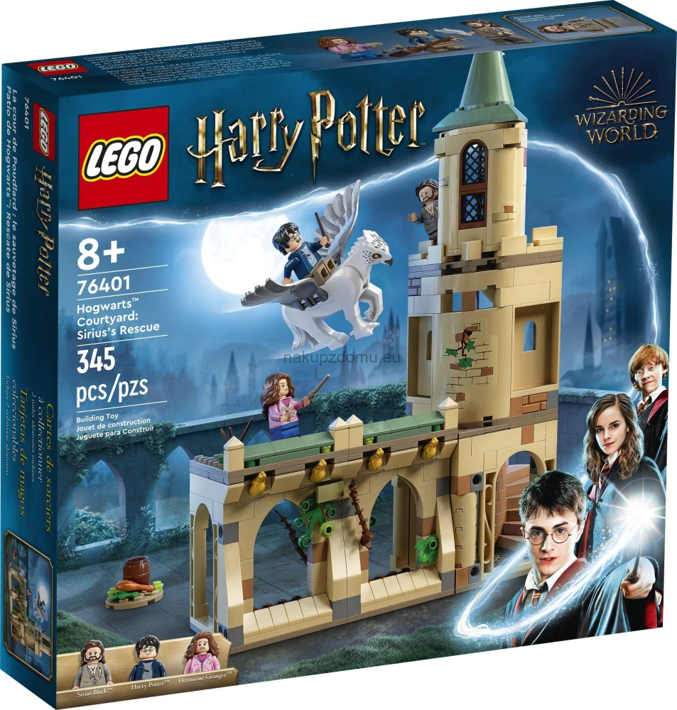 LEGO Harry Potter 76401 Bradavické nádvoří: Siriusova záchrana