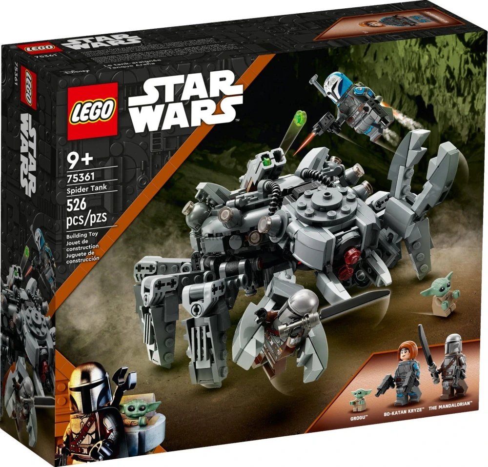 LEGO Star Wars 75361 Pavoučí tank
