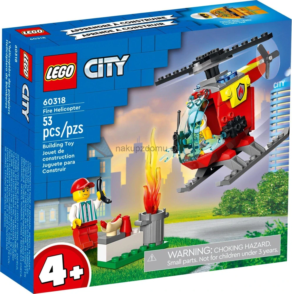 LEGO City 60318 Hasičský vrtulník