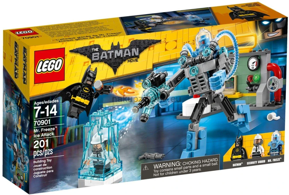 LEGO Batman Movie 70901 Ledový útok Mr. Freeze